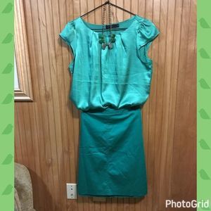 Green Pencil Skirt Sz 18